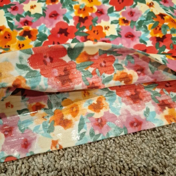 Ruby Ribbon Heritage Cami Womens 36 FLORAL BLOOMS Tank Adjustable #1798 Flowers - Picture 4 of 9